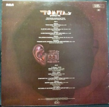 LP Isao Tomita,Greatest Hits,RCA Victor- PL 43076,zgan,1979 - 2