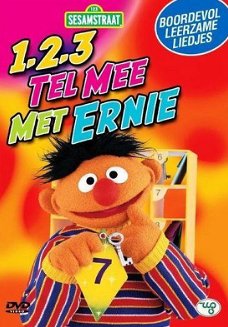 Sesamstraat - 1,2,3  Tel Mee Met Ernie  (DVD)