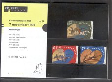 93 - Nederland postzegelmapje nvphnr. M79 postfris 