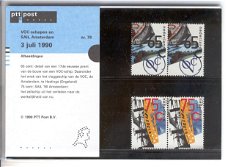 90 - Nederland postzegelmapje nvphnr. M76 postfris 