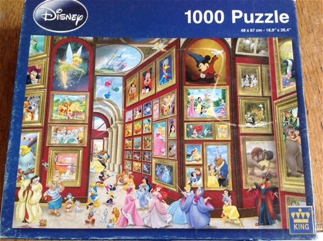Puzzel Disney, 1000 stukjes - 1