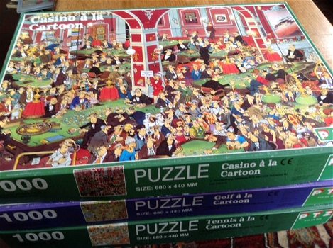 puzzel PTZ, cartoon 1000 stukjes - 1