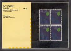 3238 - Nederland postzegelmapje nvphnr. M24 postfris 