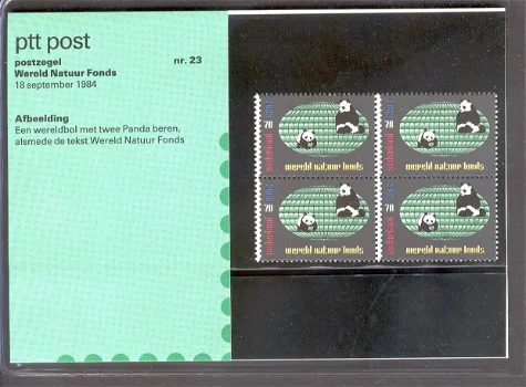 3237 - Nederland postzegelmapje nvphnr. M23 postfris - 0