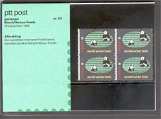 3237 - Nederland postzegelmapje nvphnr. M23 postfris