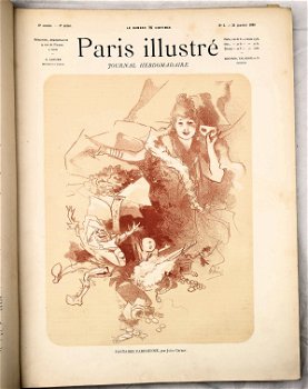 Paris Illustré 1888 Belle Epoque Cheret Zouave etc. - 0