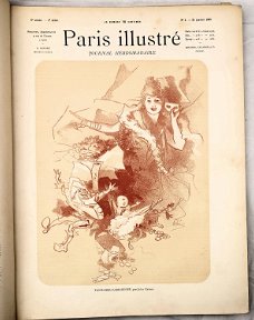 Paris Illustré 1888 Belle Epoque Cheret Zouave etc.