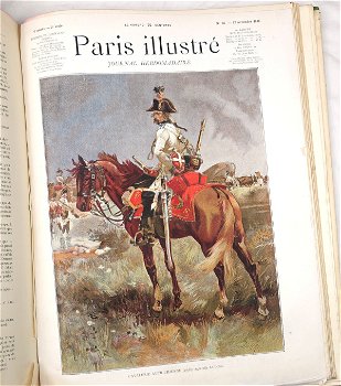 Paris Illustré 1888 Belle Epoque Cheret Zouave etc. - 4