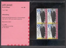 3252 - Nederland postzegelmapje nvphnr. M39 postfris 