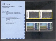 3247 - Nederland postzegelmapje nvphnr. M34 postfris 