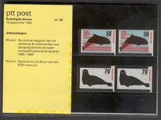 3246 - Nederland postzegelmapje nvphnr. M32 postfris