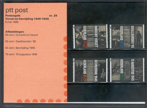 3243 - Nederland postzegelmapje nvphnr. M29 postfris - 0