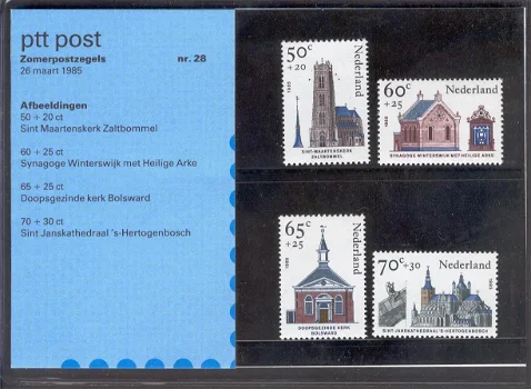 3242 - Nederland postzegelmapje nvphnr. M28 postfris - 0