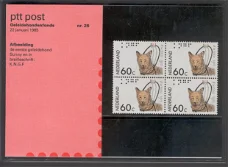 3240 - Nederland postzegelmapje nvphnr. M26 postfris 