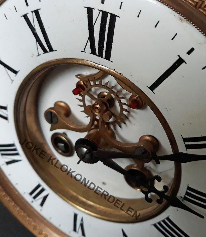 = Brocot uurwerk = oud =44179 - Afbeelding 3