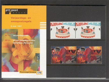427 - Nederland postzegelmapje nvphnr. M170 postfris - 0