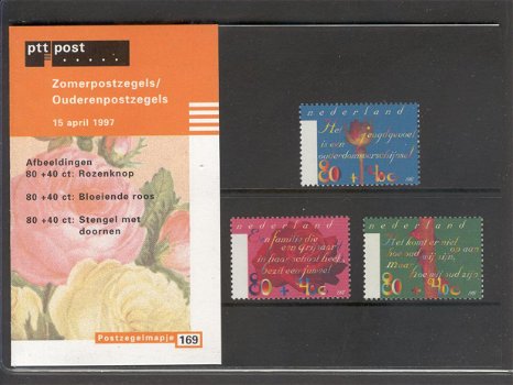 426 - Nederland postzegelmapje nvphnr. M169 postfris - 0