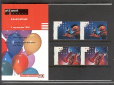 416 - Nederland postzegelmapje nvphnr. M158 postfris 
