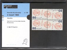 124 - Nederland postzegelmapje nvphnr. M106 postfris 