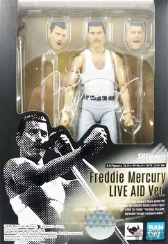 Bandai Queen S.H. Figuarts Freddie Mercury Live Aid Version - 1
