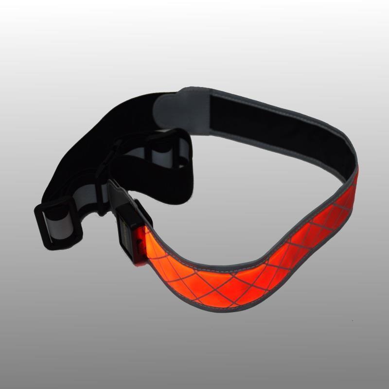 LED reflector hesje voor wandel, fiets, hond-uitlaat wandeling - Afbeelding 2