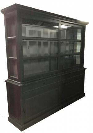Buffetkast Montfoort 2 antraciet - grijs 240 x 50/40 x 220 - nr. 1
