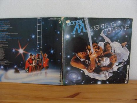 BONEY M. - Nightflight to venus uit 1978 Label : Hansa International 26 026 OT - 0