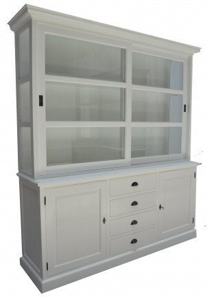 Buffetkast wit Heerlen 200 x 50/40 x 220cm - nr. 1