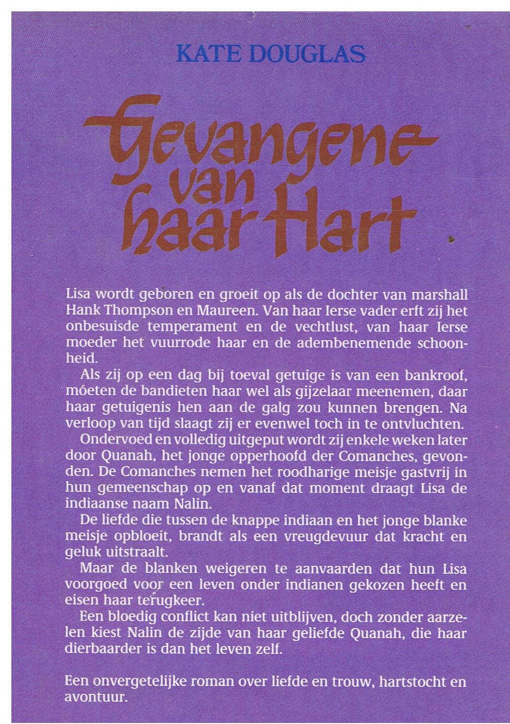 Kate Douglas = Gevangene van haar hart - Afbeelding 2