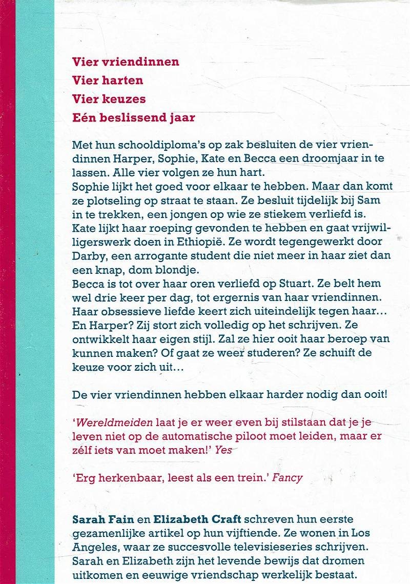 Sarah Fain & Elizabeth Craft = Wereldmeiden - droomjaar - Afbeelding 2