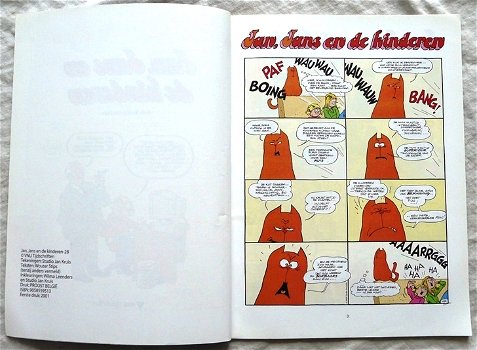 Strip Boek, JAN, JANS EN DE KINDEREN, Nummer 28, VNU Tijdschriften, 2001. - 1