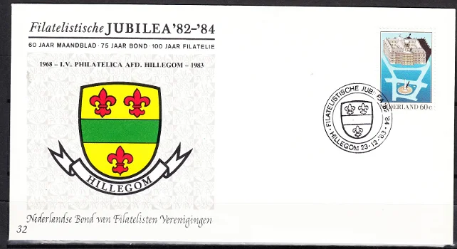 3214 - Nederland 1968 I.V. PHILATELICA AFD. HILLEGOM 1983 - 0