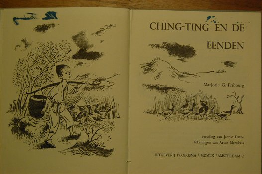Marjorie G. Fribourg: Ching-Ting en de eenden - 1