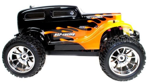 Radiografische monster truck HOTROD 1:10 nieuw - 3