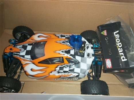 RC Auto nitro LEOPARD BUGGY GP 3,0CCM 4WD, 1:10, RTR - 0