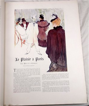 Figaro Illustré 1894 Belle Epoque La Femme dans le Theater - 2