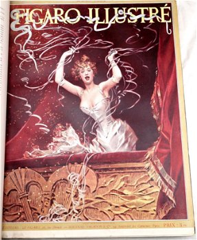 Figaro Illustré 1894 Belle Epoque La Femme dans le Theater - 3