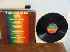 SUPERSTARS OF THE 70'S let op-de doos is "gerepareerd" Label : waner special products SP 40000