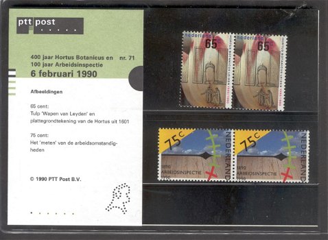 85 - Nederland postzegelmapje nvphnr. M71 postfris - 0