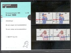 80 - Nederland postzegelmapje nvphnr. M66 postfris