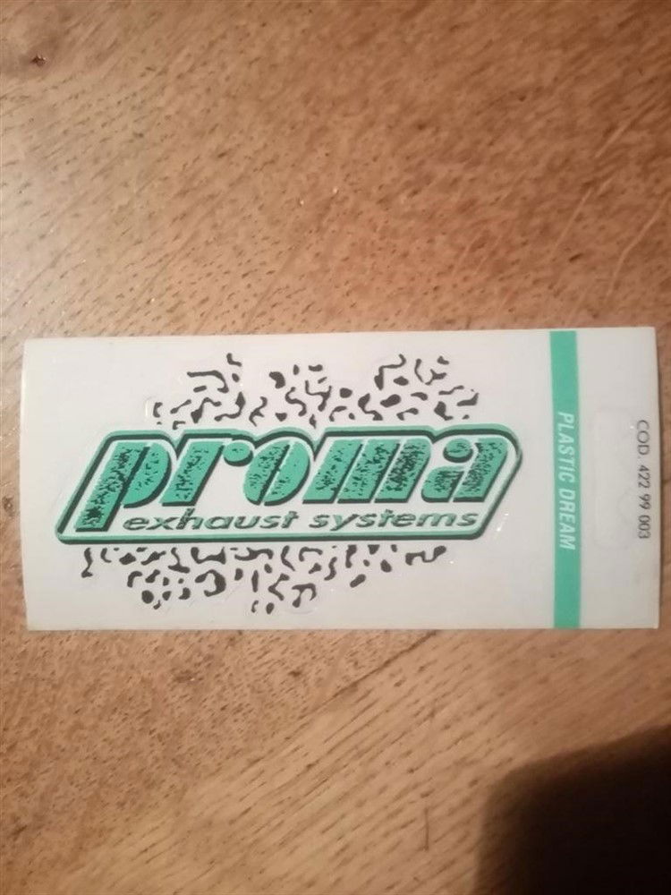 Sticker PROMA groen NIEUW ORIGINEEL - Afbeelding 2