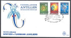 714 - Nederlandse Antillen FDC nvphnr. 105 onbeschreven 