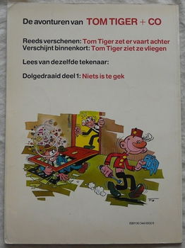 Strip Boek, TOM TIGER+CO, Tom Tiger Zet Er Vaart Achter!, Nummer: 1, Dendros, 1981. - 2