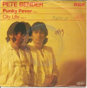 Pete Bender ‎– Funky Fever (1979) - 0