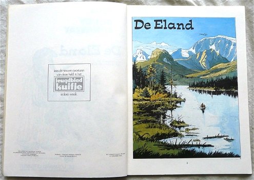 Strip Boek, BUDDY LONGWAY, De Eland, Nummer: 6, Uitgeverij Helmond, 1978. - 1