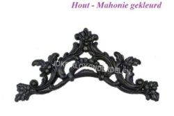 = Klokkast ornament = Hout =27203