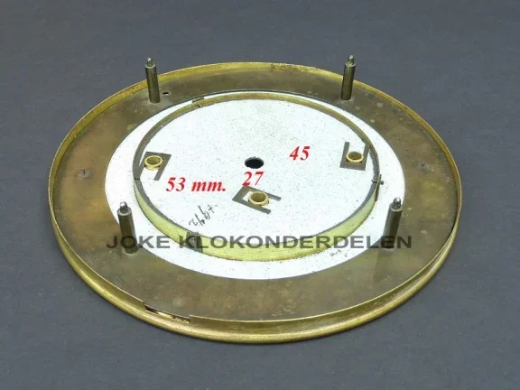 = Wijzerplaat = 3 gewicht regulateur =37647 - Afbeelding 2