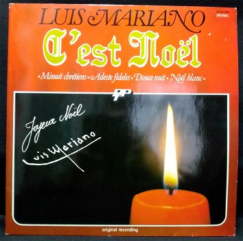 kerst LP van Luis Marciano,jr.'60, B(p),4M034-14689,z.g.a.n. - 0