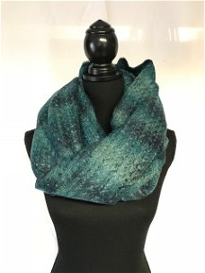 Turquoise sjaal