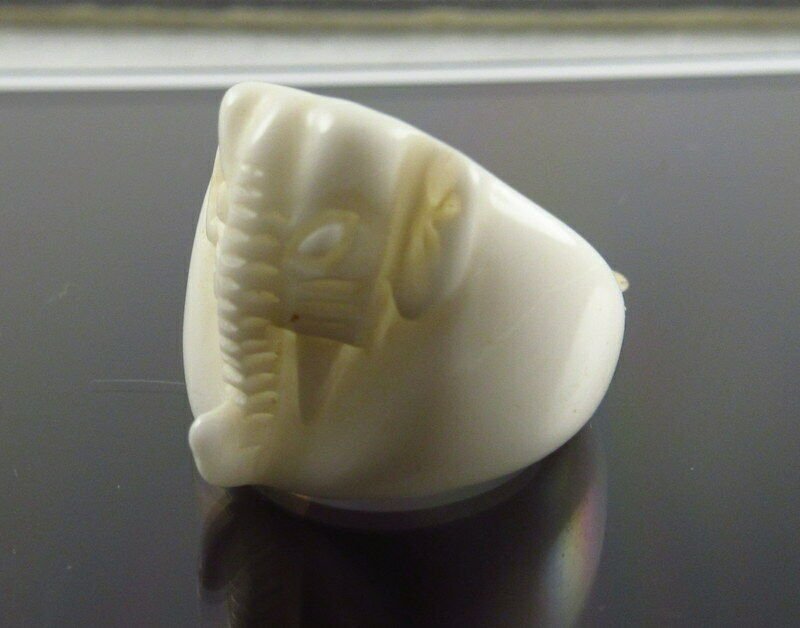 Aparte ring, met afbeelding olifant - Afbeelding 2